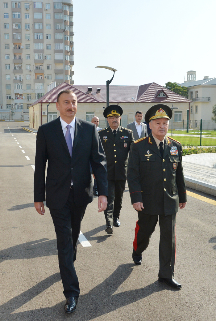 Президент Азербайджана принял участие в открытии второго лечебного корпуса Главного клинического госпиталя Вооруженных сил (ФОТО)