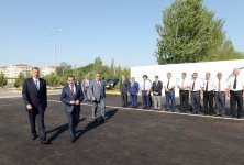 Президент Азербайджана принял участие в церемонии подачи питьевой воды в Ширван (ФОТО)