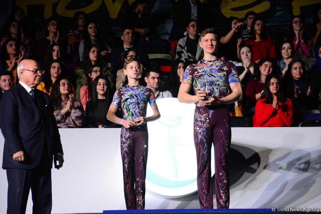 В рамках Кубка мира по акробатической гимнастике в Баку прошло вручение AGF Trophy (ФОТО)