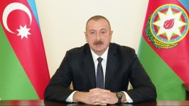 Президент Азербайджана Ильхам Алиев обратился к народу (ФОТО) (версия 2)