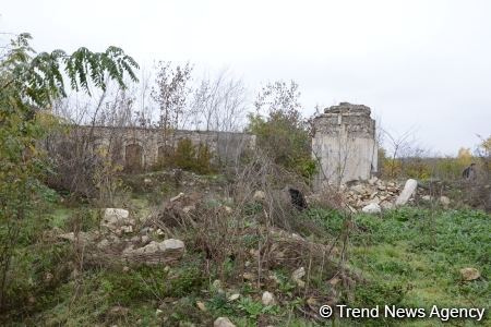 В Физули не осталось ни одного целого здания (ФОТО)