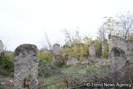 В Физули не осталось ни одного целого здания (ФОТО)