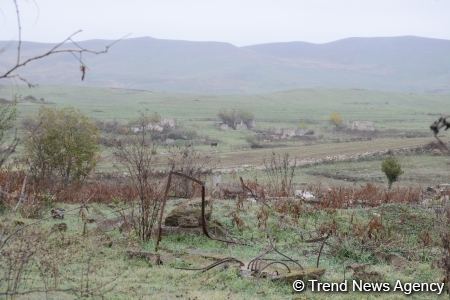 В Физули не осталось ни одного целого здания (ФОТО)