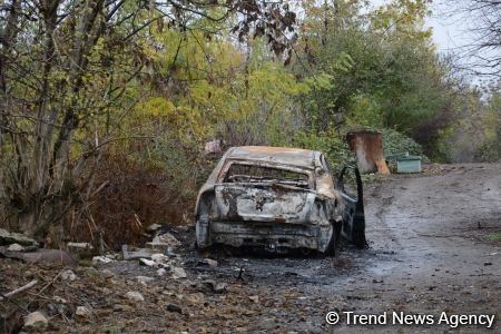 В Физули не осталось ни одного целого здания (ФОТО)