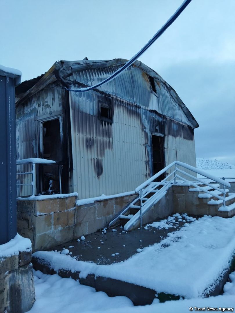 На месте сгоревшей школы в Губинском районе построят новую (ФОТО/ВИДЕО)