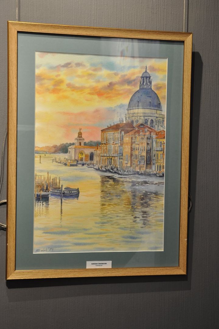 Акварельные впечатления в Баку - юбилей IWS Globe International Watercolor Society (ФОТО)