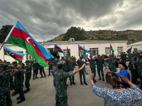 В Губадлинском районе прошла встреча с пограничниками (ФОТО)