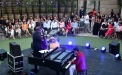 На Baku Piano Festival прошел концерт французской группы Адриaна Брондейса (ФОТО)