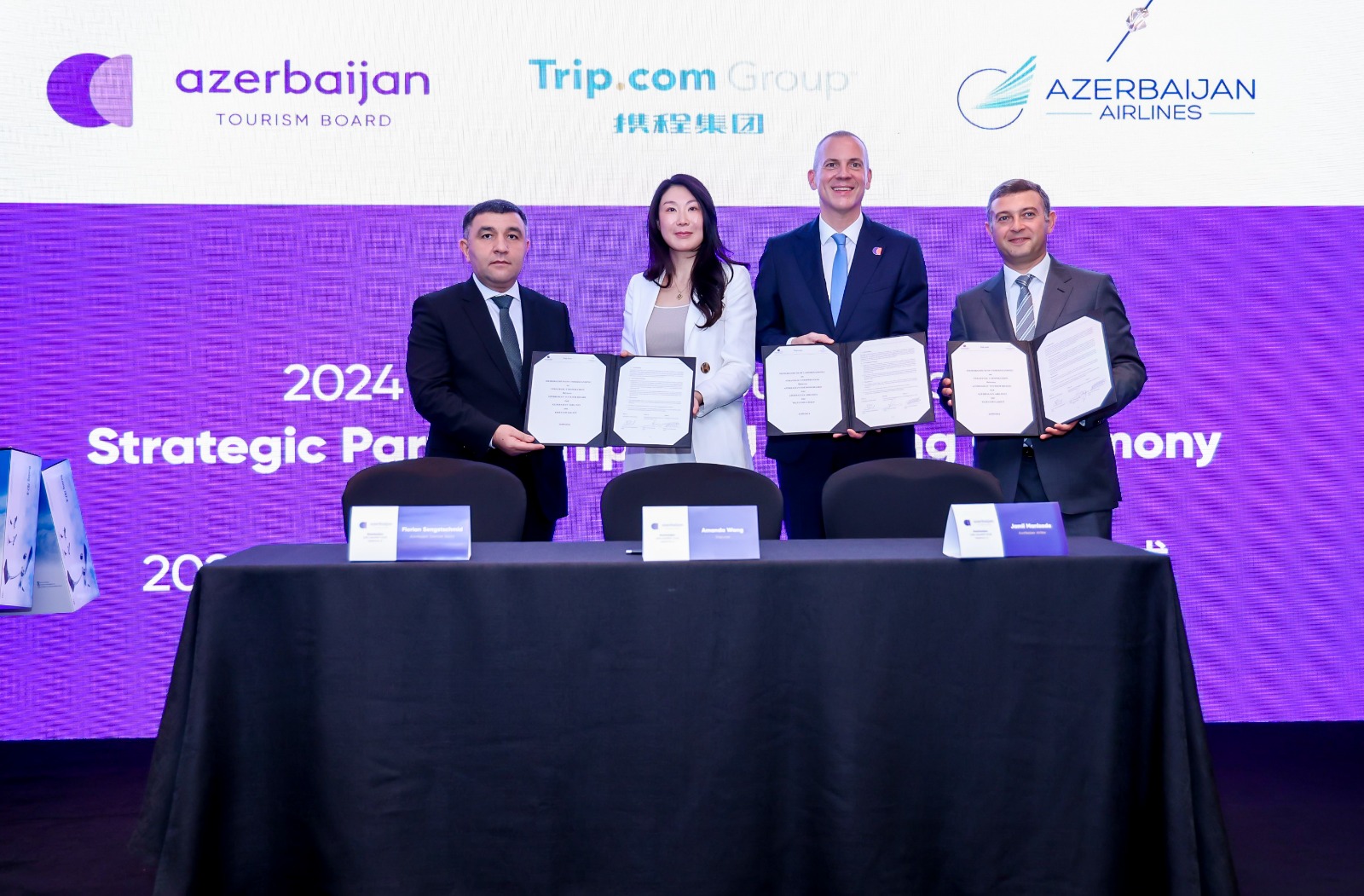 AZAL, Бюро по туризму Азербайджана и "Trip.com Group" подписали меморандум (ФОТО)