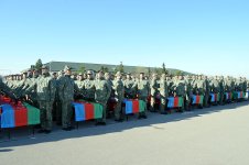 В азербайджанской армии состоялись церемонии принесения присяги (ФОТО/ВИДЕО)