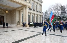 В Баку состоялась церемония официальной встречи премьер-министра Пакистана Мухаммада Шахбаза Шарифа (ФОТО/ВИДЕО)