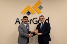 В ЗАО “AzerGold” состоялась встреча с делегацией пакистанской компании “Frontier Works Organization” (ФОТО)