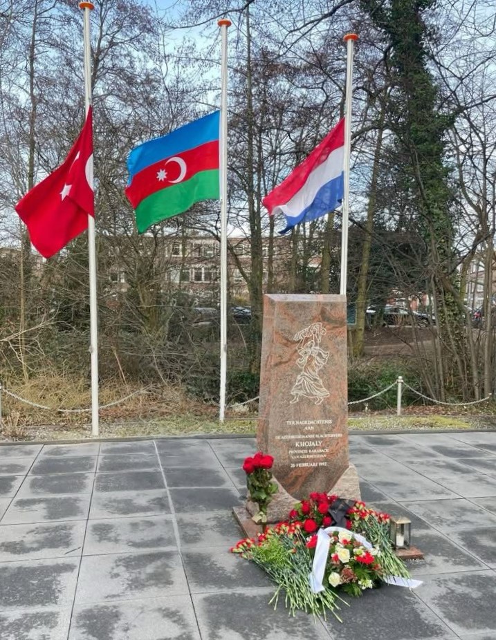 В Гааге почтили память жертв Ходжалинского геноцида (ФОТО)