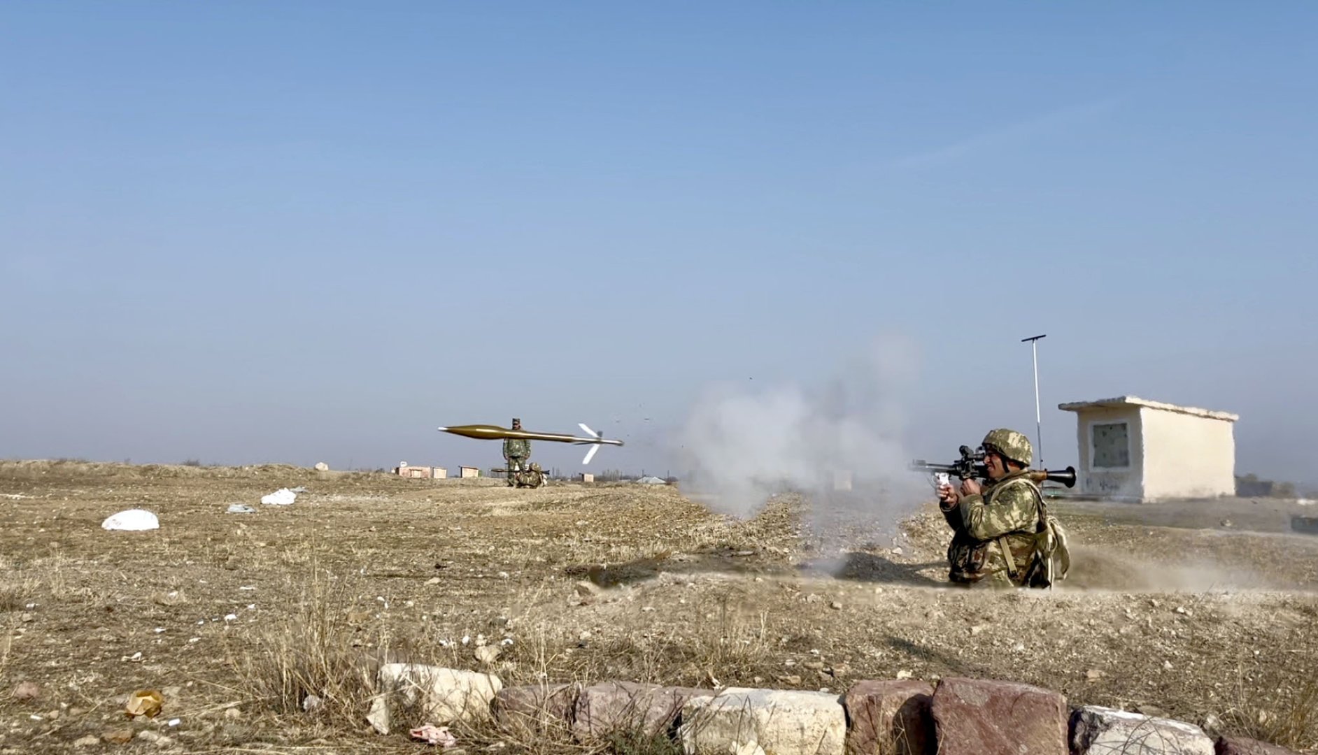 В Азербайджане с военнообязанными проведены практические занятия в полевых условиях (ФОТО/ВИДЕО)