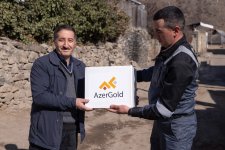 ЗАО “AzerGold” организовало очередную акцию социальной помощи в Гейгельском районе (ФОТО)