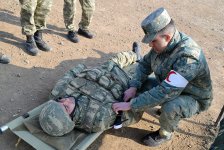 В Азербайджане с военнообязанными проведены практические занятия в полевых условиях (ФОТО/ВИДЕО)