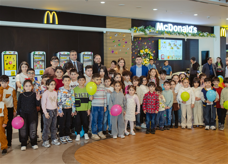 McDonald’s Azərbaycan и ГФСЗ провели праздник Новруз для детей шехидов и ветеранов (ФОТО)